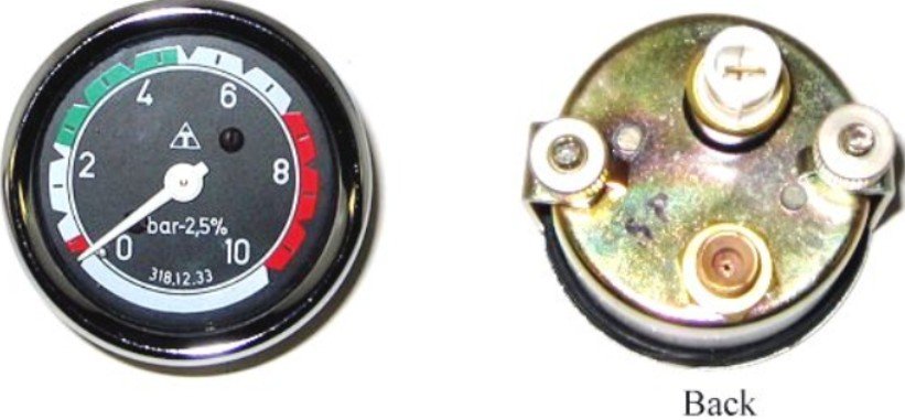 Pressure Gauges Gauges Oil/Air